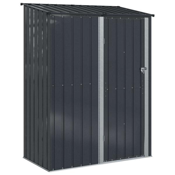 Gartenhütten Anthrazit 153,5 x 86 x 200 cm Metall