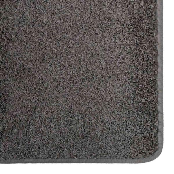 Teppichläufer Grau 80 x 150 cm 100% Polypropylen Tuft