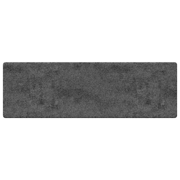 Teppichläufer Grau 80 x 300 cm 100% Polypropylen Tuft