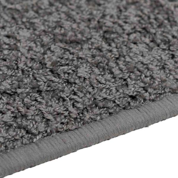 Teppichläufer Grau 80 x 400 cm 100% Polypropylen Tuft