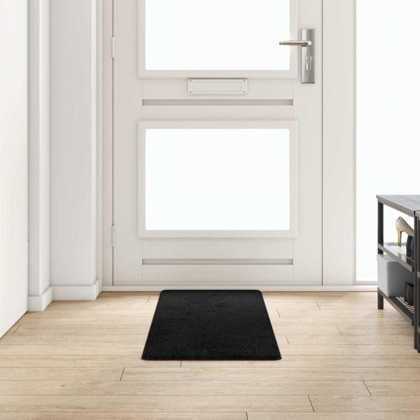ARDEBO.de - Teppichläufer Schwarz 50 x 150 cm 100% Polypropylen Tuft