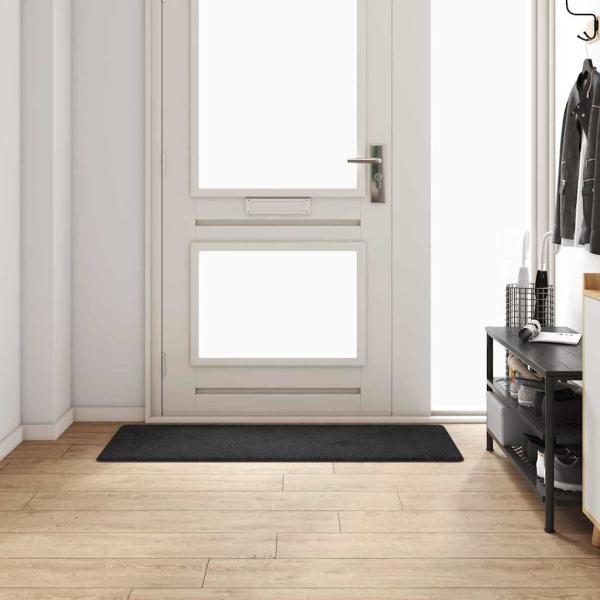 Teppichläufer Schwarz 50 x 150 cm 100% Polypropylen Tuft