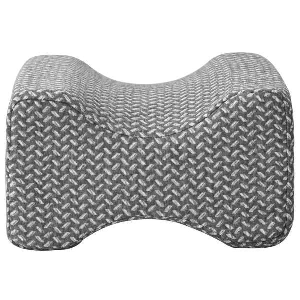 Knierolle Einfarbig Grau 26 x 21,5 x 15 cm Viscoschaum