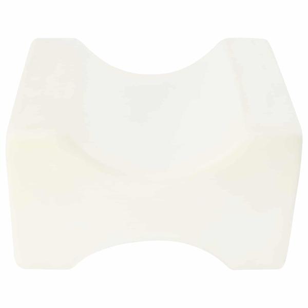 Knierolle Einfarbig Grau 26 x 21,5 x 15 cm Viscoschaum