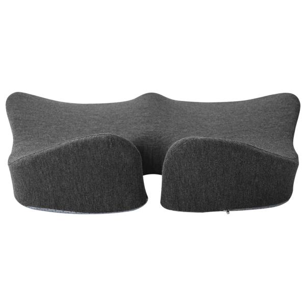 Sitzkissen Viscoschaum Dunkelgrau 48 x 42 x 11,5 cm