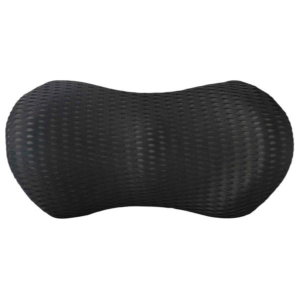 Rückenkissen Schwarz Viscoschaum 46 x 24 x 11 cm