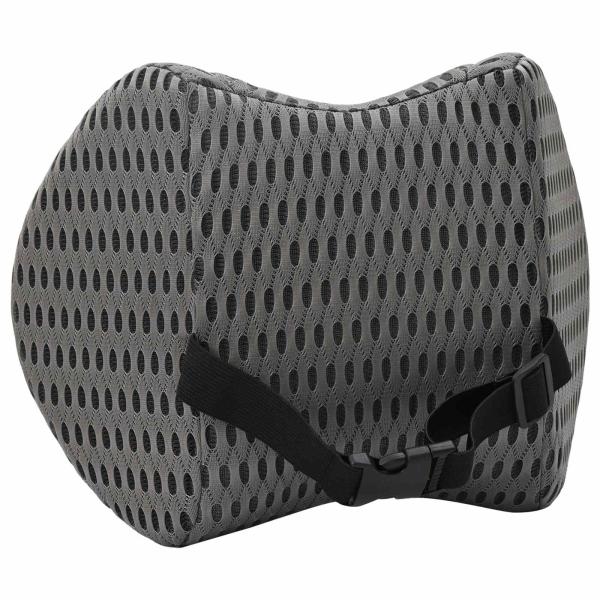 Nackenkissen Grau Viscoschaum 31 x 22 x 13 cm