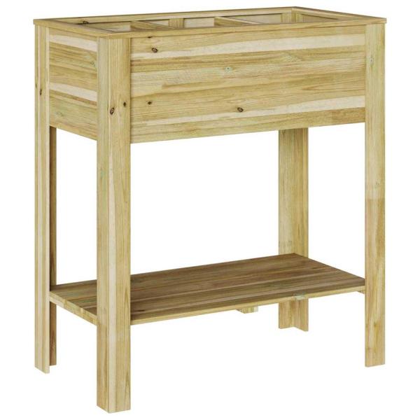 Hoher Pflanzer Braun 85,5 x 46,5 x 96 cm