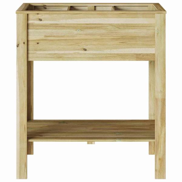 Hoher Pflanzer Braun 85,5 x 46,5 x 96 cm