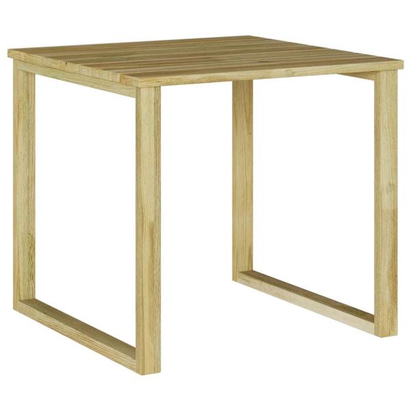 Tisch 3 pcs Natur Imprägniertes Kiefernholz