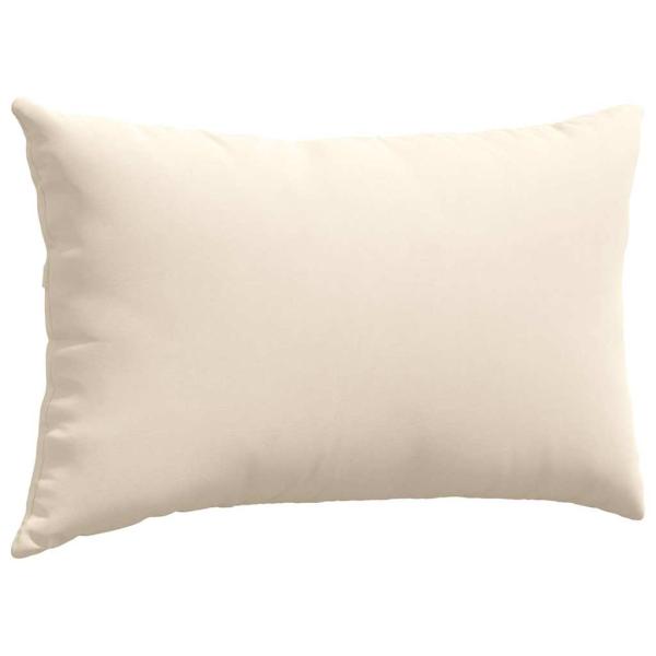 Sofakissen 2 stk. Stoff Beige 50 x 30 cm