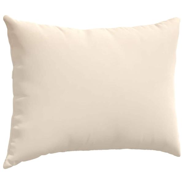 Sofakissen 2 stk. Stoff Beige 70 x 50 cm