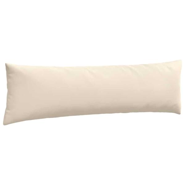 Sofakissen 2 stk. Stoff Beige 145 x 40 cm