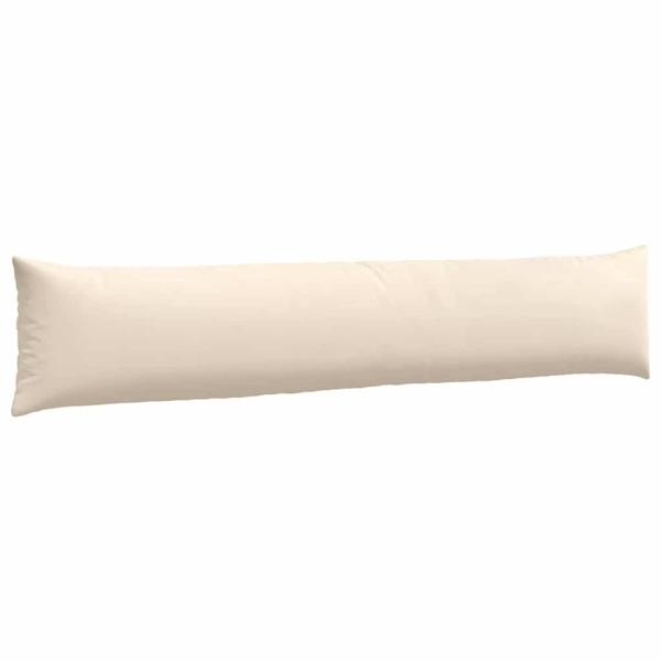 Sofakissen 2 stk. Stoff Beige 200 x 40 cm