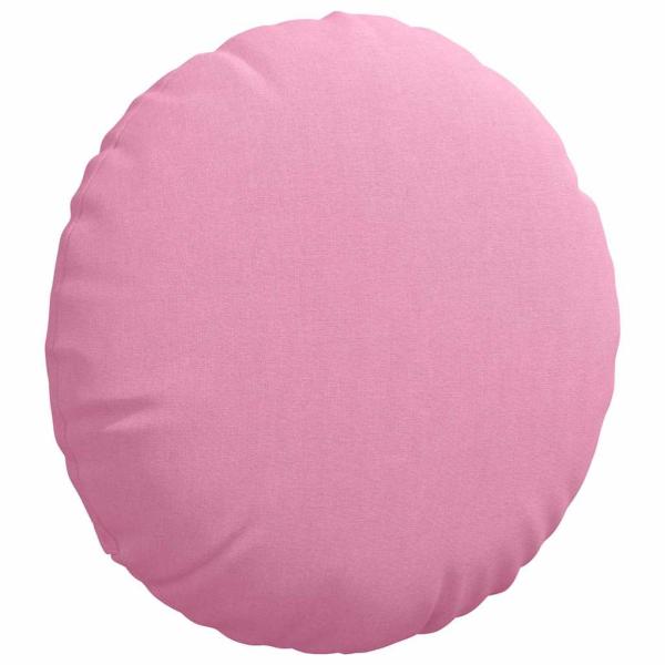 Sitzkissen 2 stk. Stoff Rosa Ø40 x 13 cm