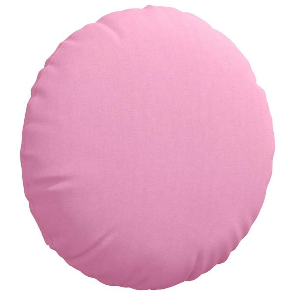 Sitzkissen 2 stk. Stoff Rosa Ø60 x 21 cm
