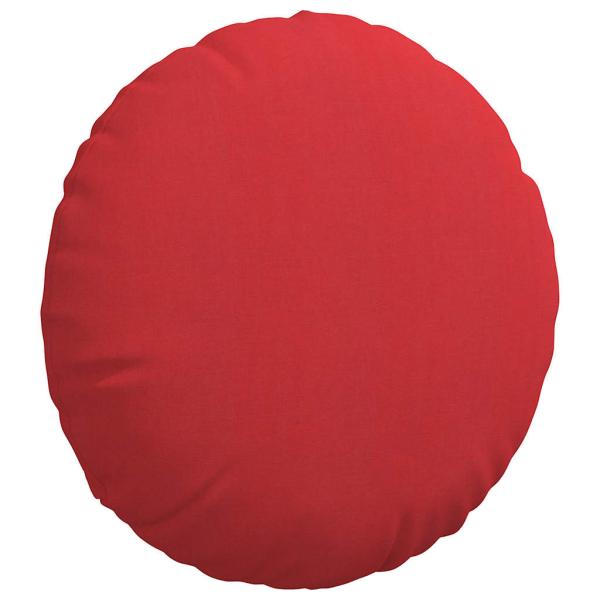 Sitzkissen 2 stk. Stoff Rot Ø80 x 29 cm