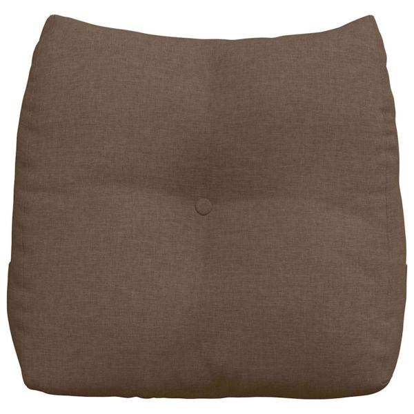 Rücken Kissen Braun 45 x 24 x 50 cm Stoff