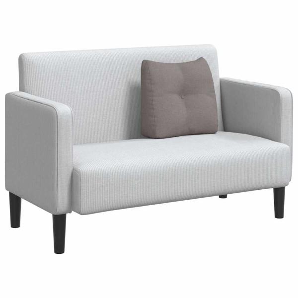 Rücken Kissen Taupe 45 x 24 x 50 cm Stoff