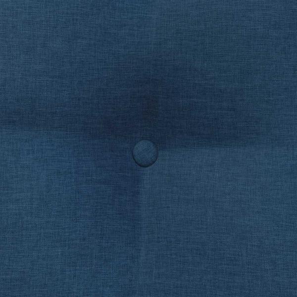 Rücken Kissen Blau 60 x 24 x 50 cm Stoff