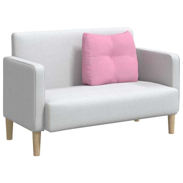 Rücken Kissen Rosa 60 x 24 x 50 cm Stoff