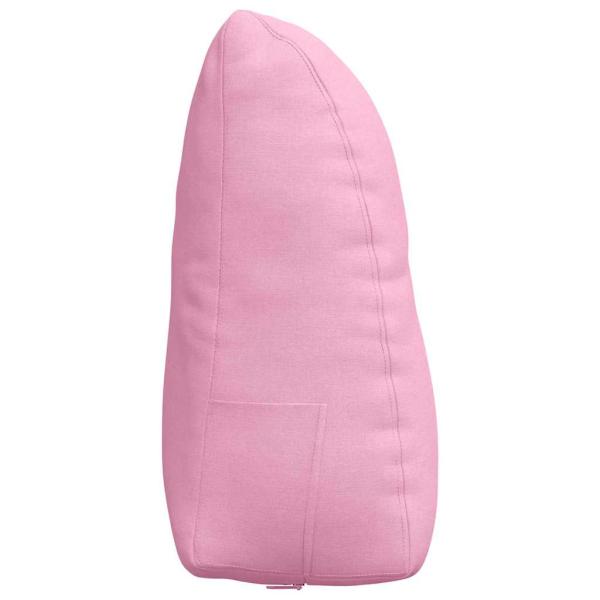 Rücken Kissen Rosa 60 x 24 x 50 cm Stoff