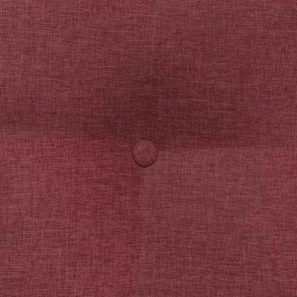 Rücken Kissen Weinrot 80 x 24 x 50 cm Stoff