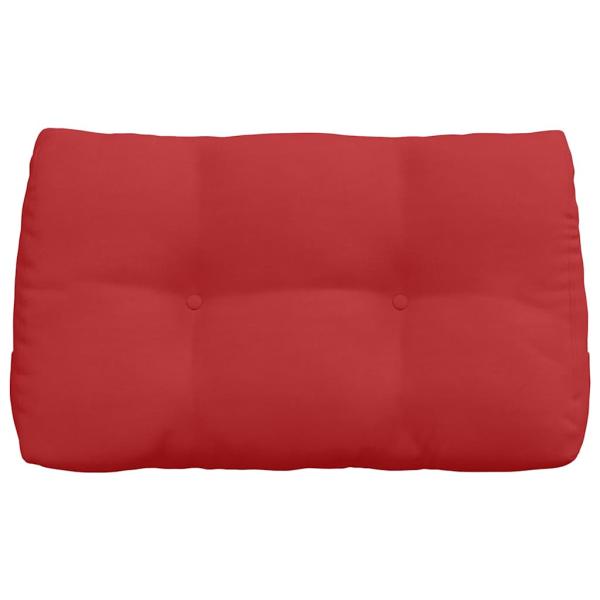 Rücken Kissen Rot 80 x 24 x 50 cm Stoff