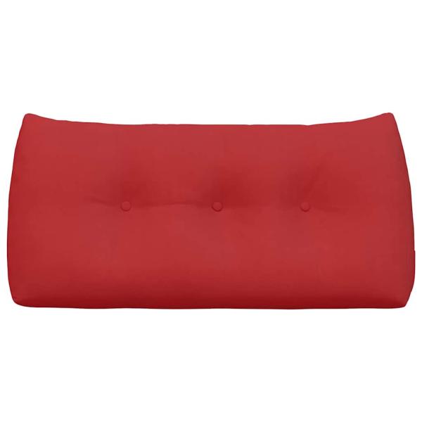 Rücken Kissen Rot 100 x 24 x 50 cm Stoff