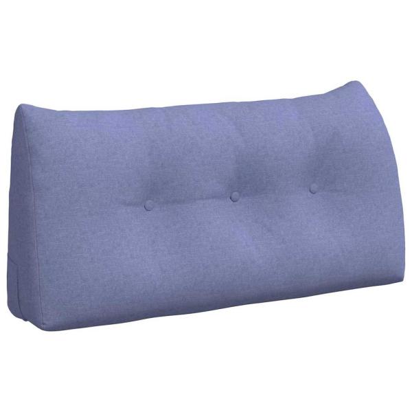 Rücken Kissen Jeans blau 100 x 24 x 50 cm Stoff