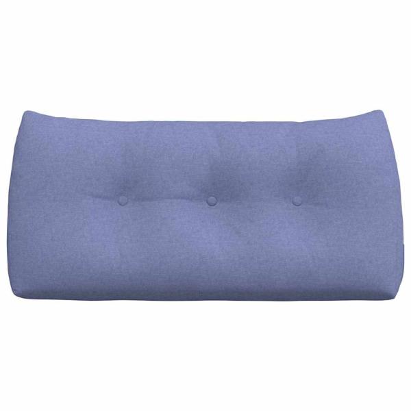 Rücken Kissen Jeans blau 100 x 24 x 50 cm Stoff