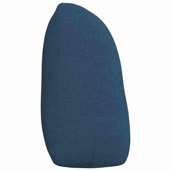Rücken Kissen Blau 120 x 24 x 50 cm Stoff