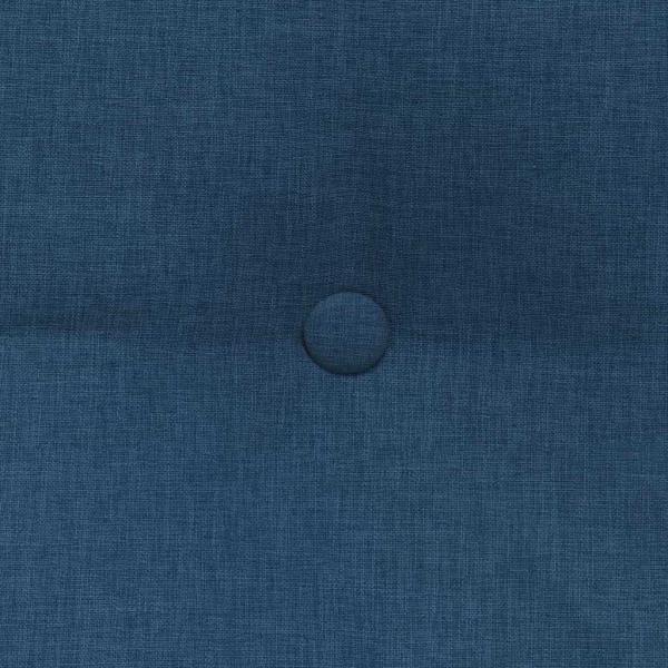 Rücken Kissen Blau 120 x 24 x 50 cm Stoff