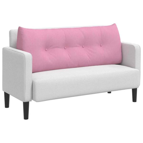 Rücken Kissen Rosa 120 x 24 x 50 cm Stoff