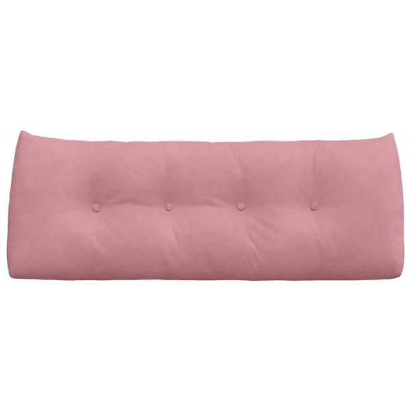 Rückenkissen Rosa 120 x 24 x 50 cm Samt