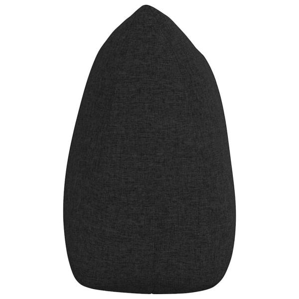 Rücken Kissen Schwarz 140 x 24 x 50 cm Stoff