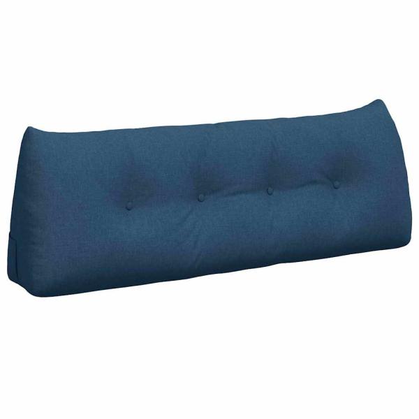Rücken Kissen Blau 140 x 24 x 50 cm Stoff