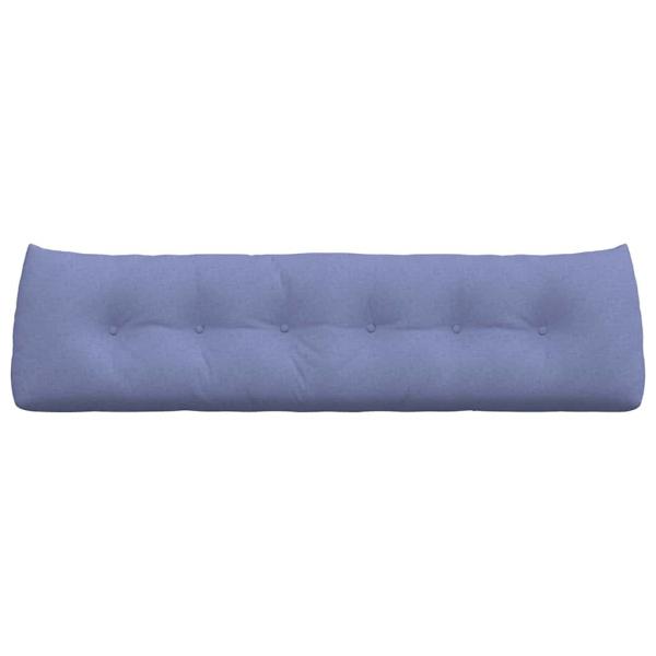 Rücken Kissen Jeans blau 180 x 24 x 50 cm Stoff