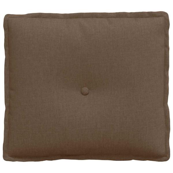 Rückenkissen Braun 50 x 19 x 45 cm Stoff