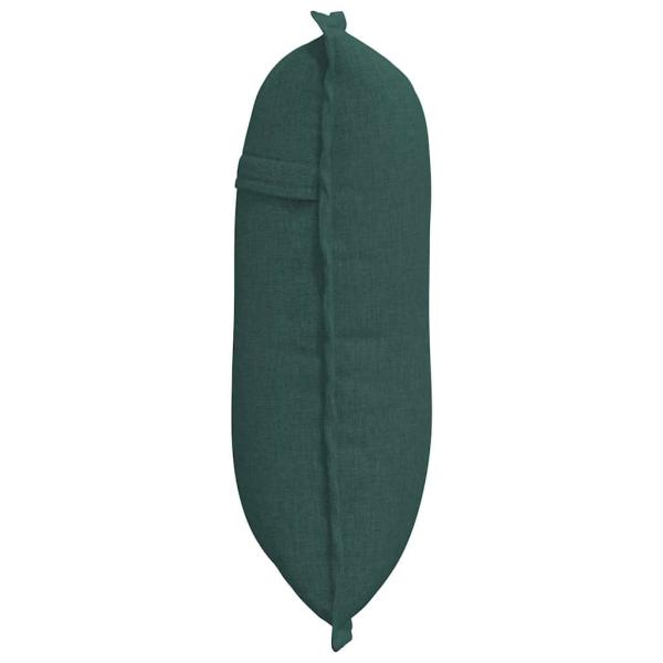 Rückenkissen Dunkelgrün 50 x 19 x 45 cm Stoff