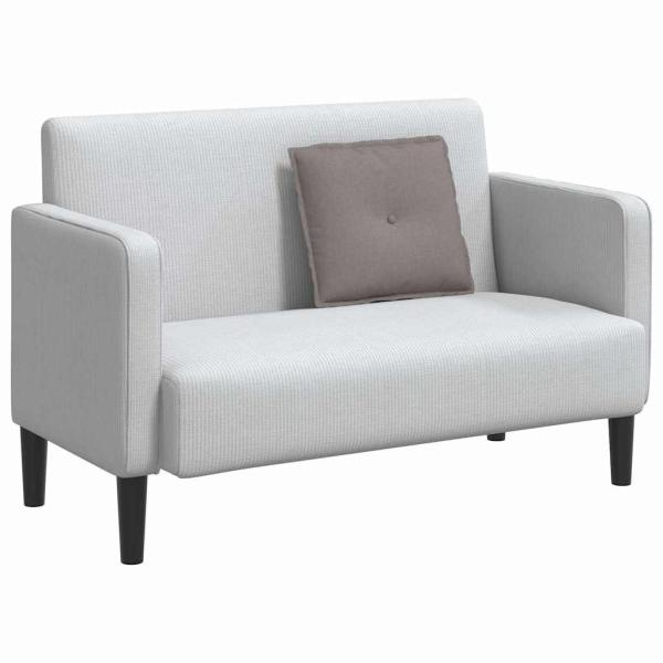 Rückenkissen Taupe 50 x 19 x 45 cm Stoff