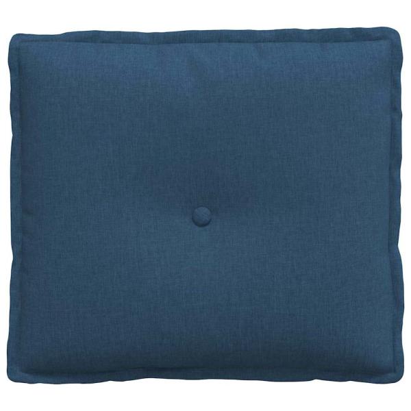 Rückenkissen Blau 50 x 19 x 45 cm Stoff