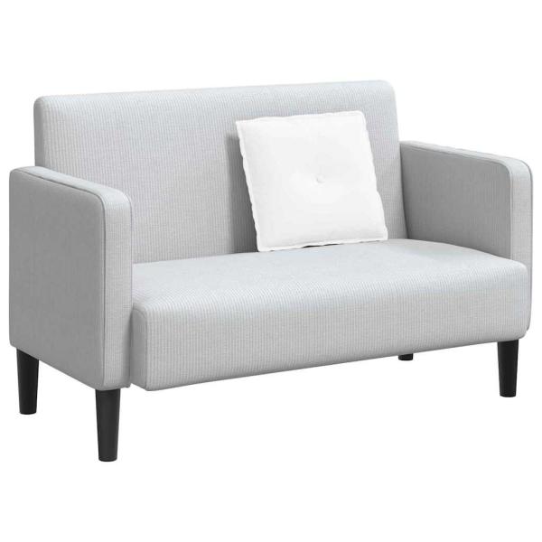 Rückenkissen Weiß 50 x 19 x 45 cm Stoff