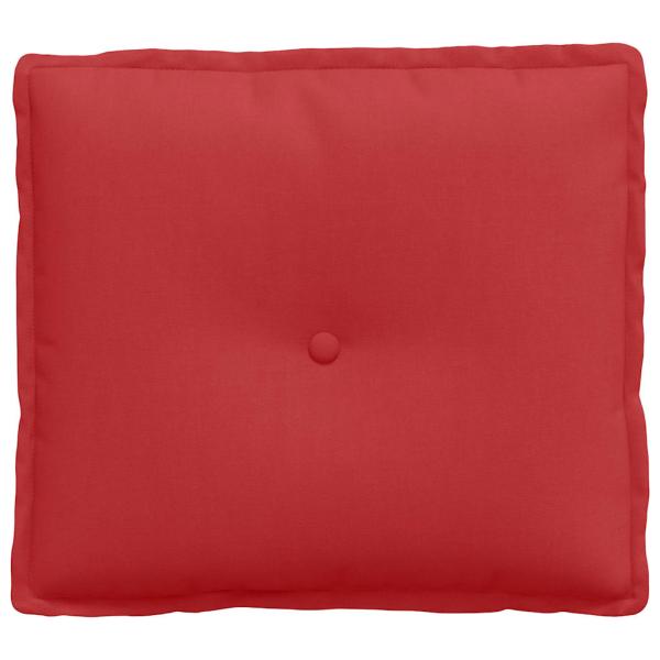 Rückenkissen Rot 50 x 19 x 45 cm Stoff