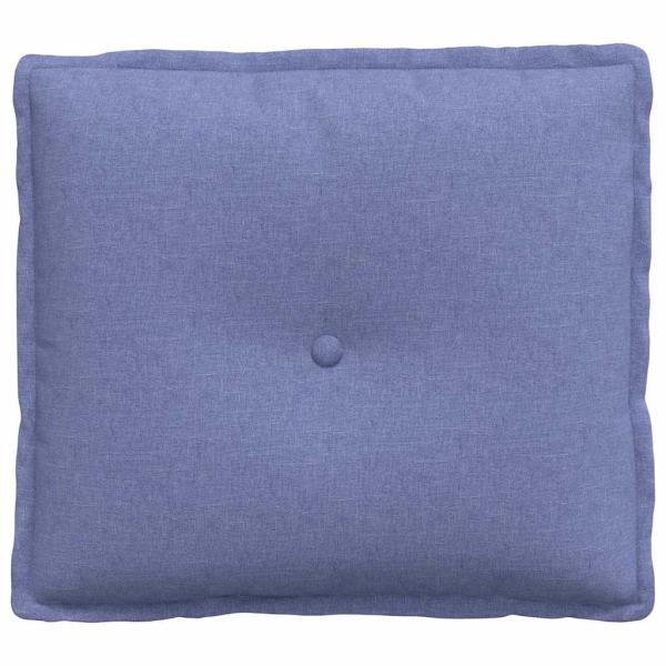 Rückenkissen Jeans blau 50 x 19 x 45 cm Stoff