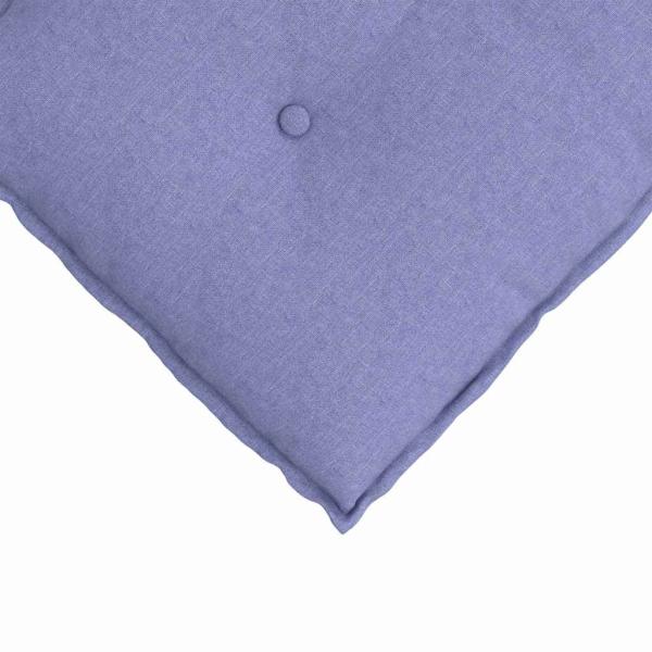 Rückenkissen Jeans blau 50 x 19 x 45 cm Stoff