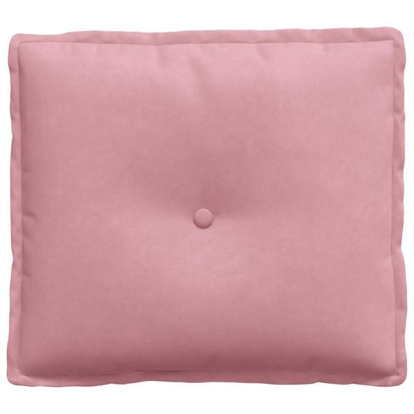 Rückenkissen Rosa 50 x 45 cm Cordstoff