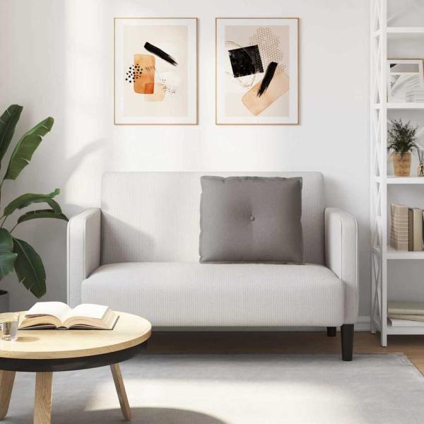 Rückenkissen Taupe 60 x 19 x 50 cm Stoff
