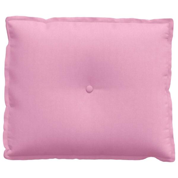 Rückenkissen Rosa 60 x 19 x 50 cm Stoff