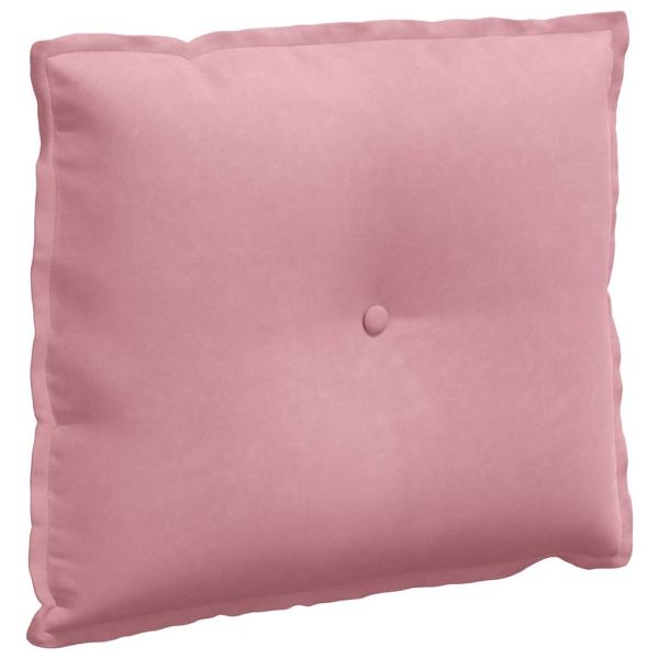 Rückenkissen Rosa 60 x 50 cm Cordstoff